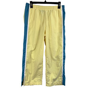 Nike Women's Cropped Yellow Sweatpants Size Medium